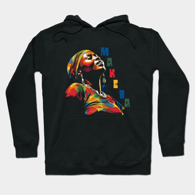 Miriam Makeba - Original Design Hoodie by DankFutura